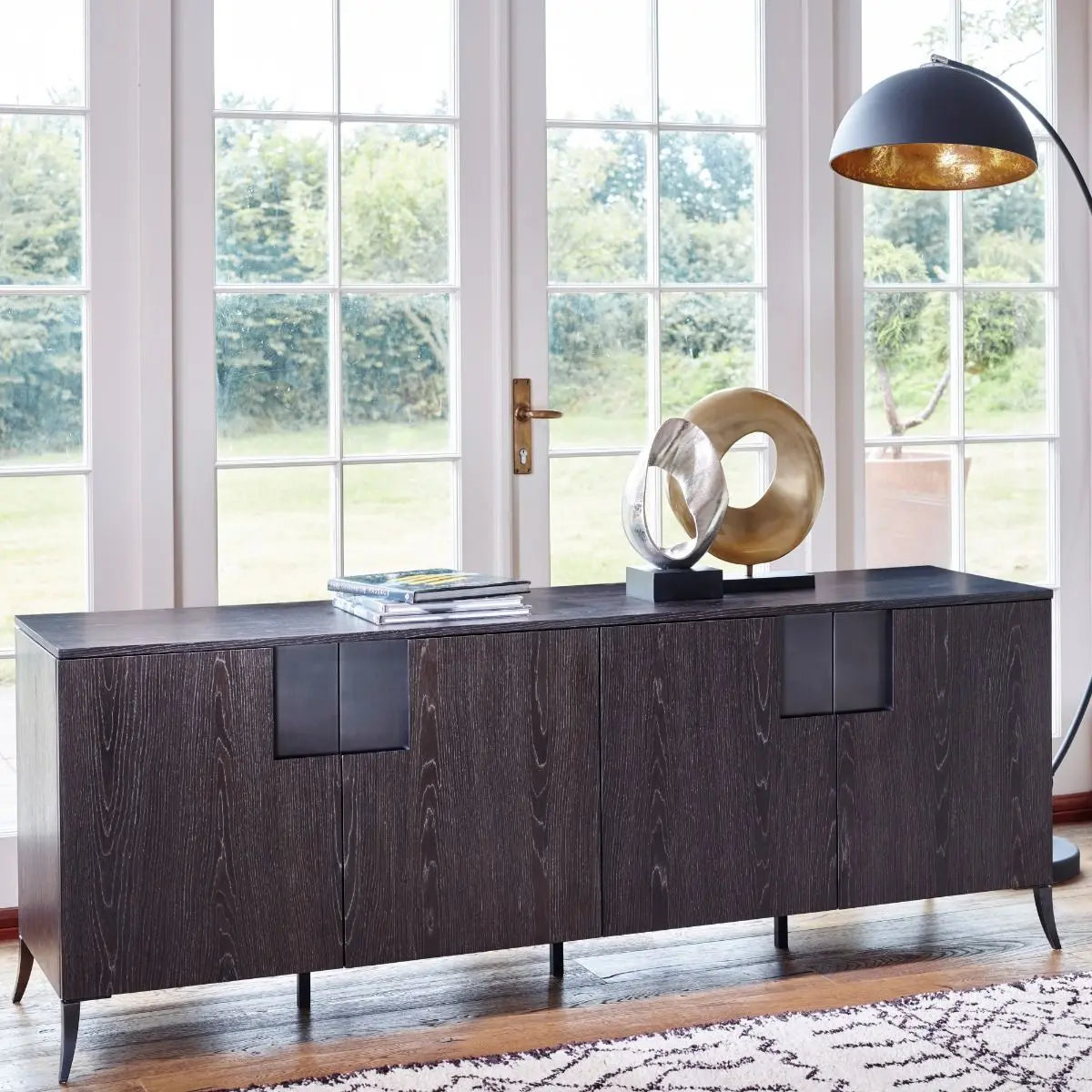 Fitzroy Dark Wood Buffet Sideboard