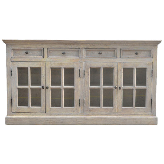 Large Mango Stone Wash Glazed Sideboard