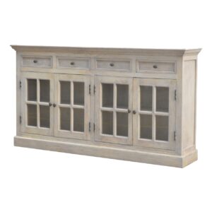 Large Mango Stone Wash Glazed Sideboard