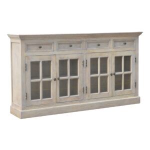 Large Mango Stone Wash Glazed Sideboard