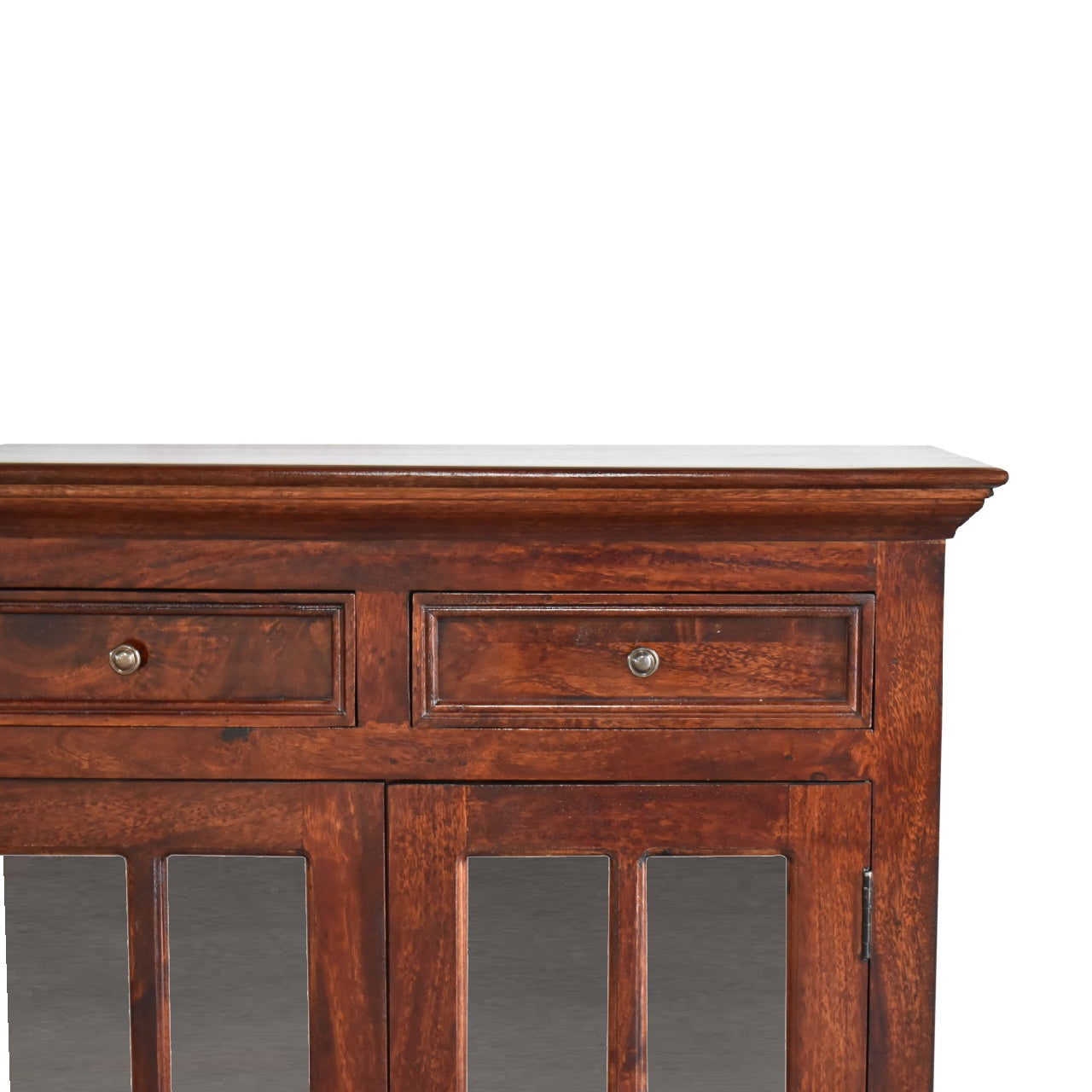 Solid Mango Large Cherry Glazed Sideboard