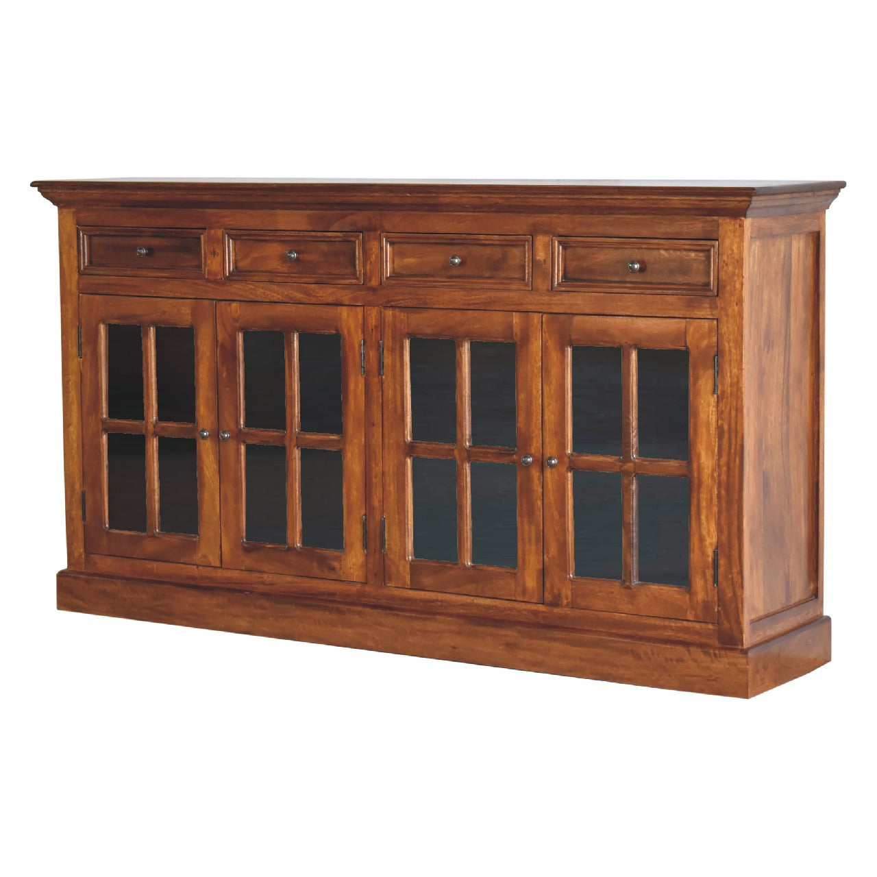 Solid Mango Large Glazed Sideboard