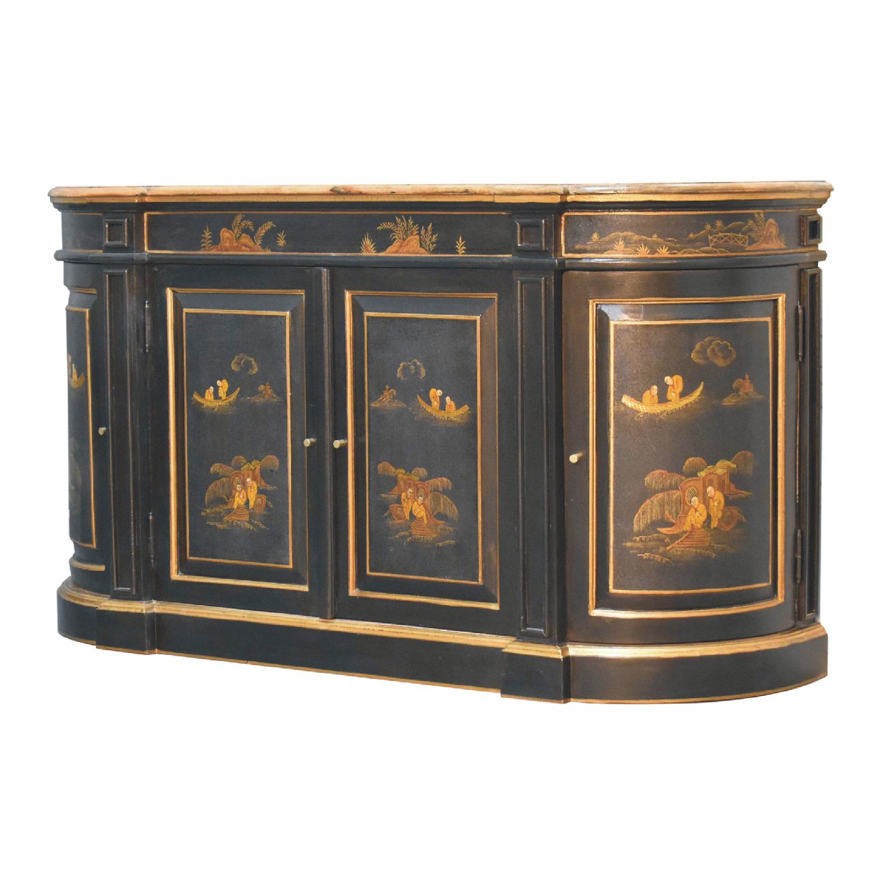 Solid Mango Oriental Sideboard
