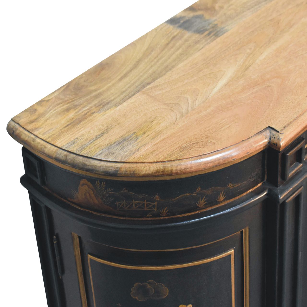 Solid Mango Oriental Sideboard