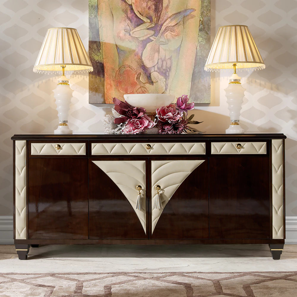 Designer High-End Art Deco Inspired Buffet Sideboard