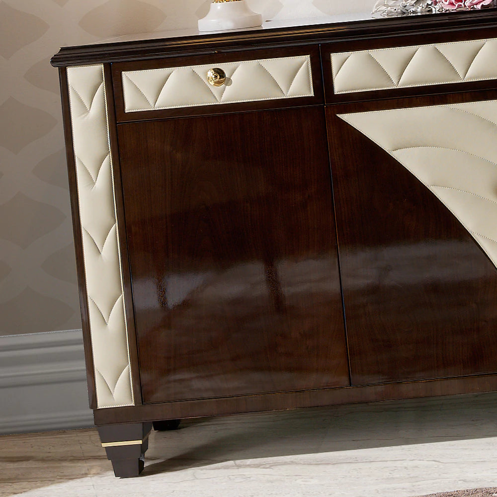Designer High-End Art Deco Inspired Buffet Sideboard