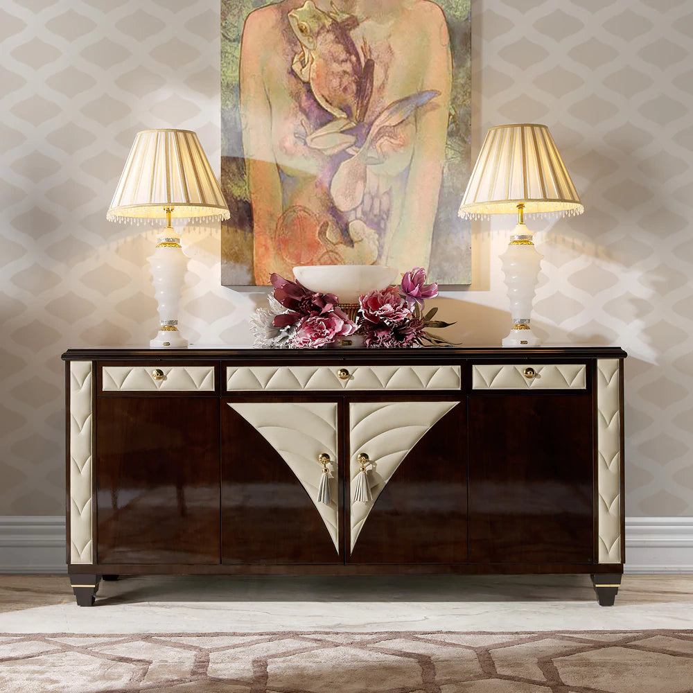 Designer High-End Art Deco Inspired Buffet Sideboard
