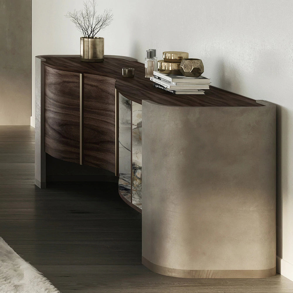 Exclusive Modern Open Sideboard