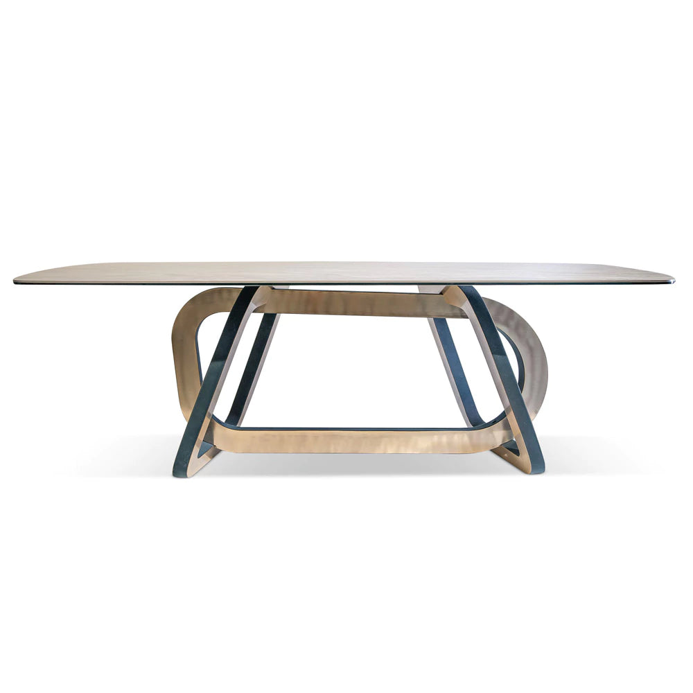 High End Italian Designer Modern Round Dining Table