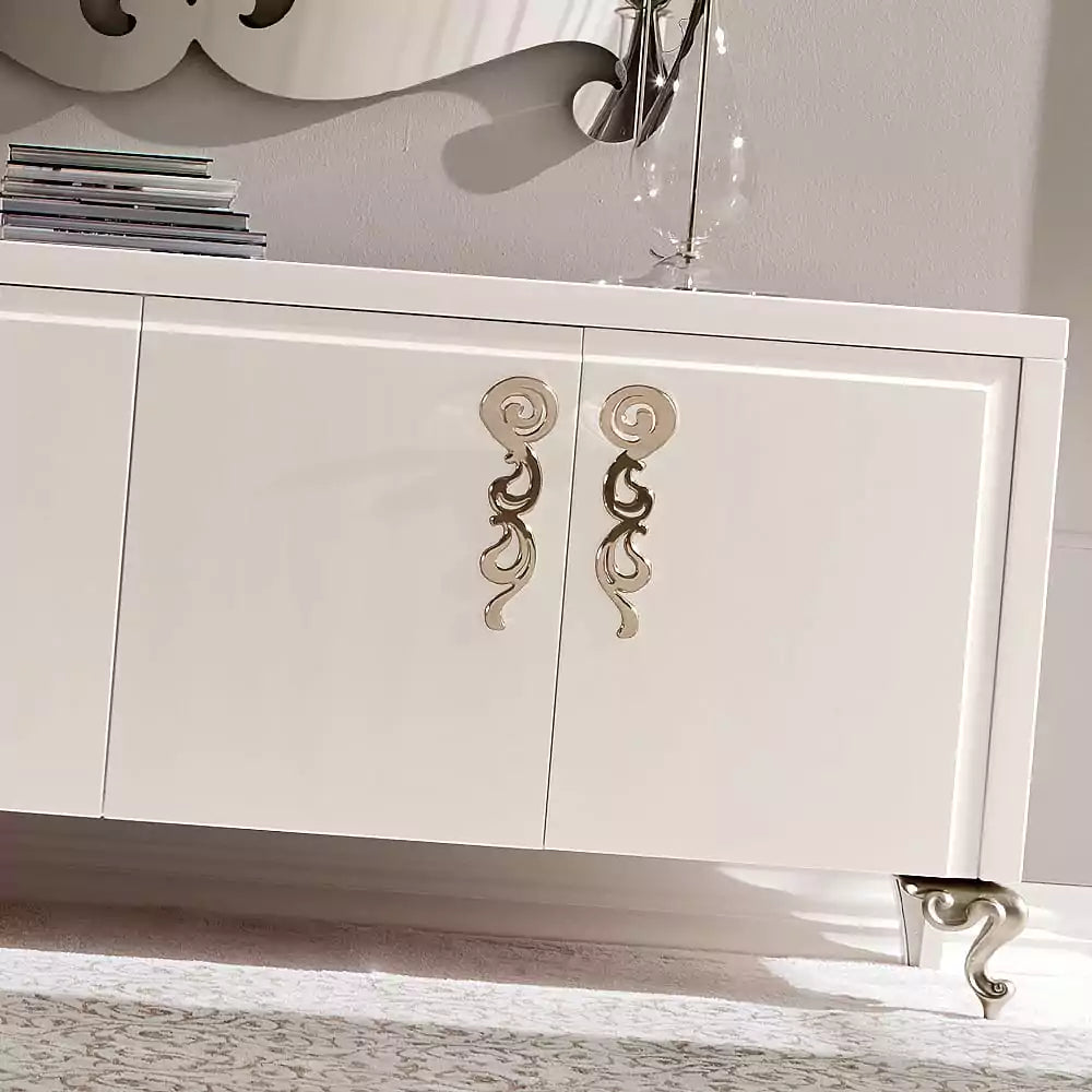 High-End Italian Designer Mother of Pearl Sideboard