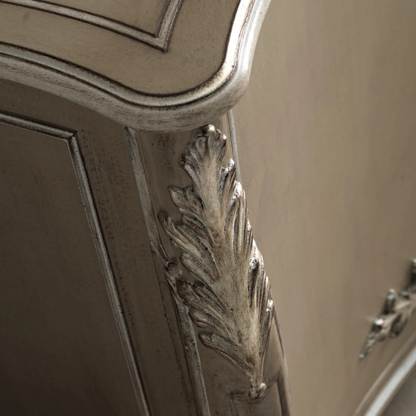 High-End Rococo-Inspired Sideboard