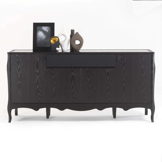 Italian Marble Topped Contemporary Sideboard