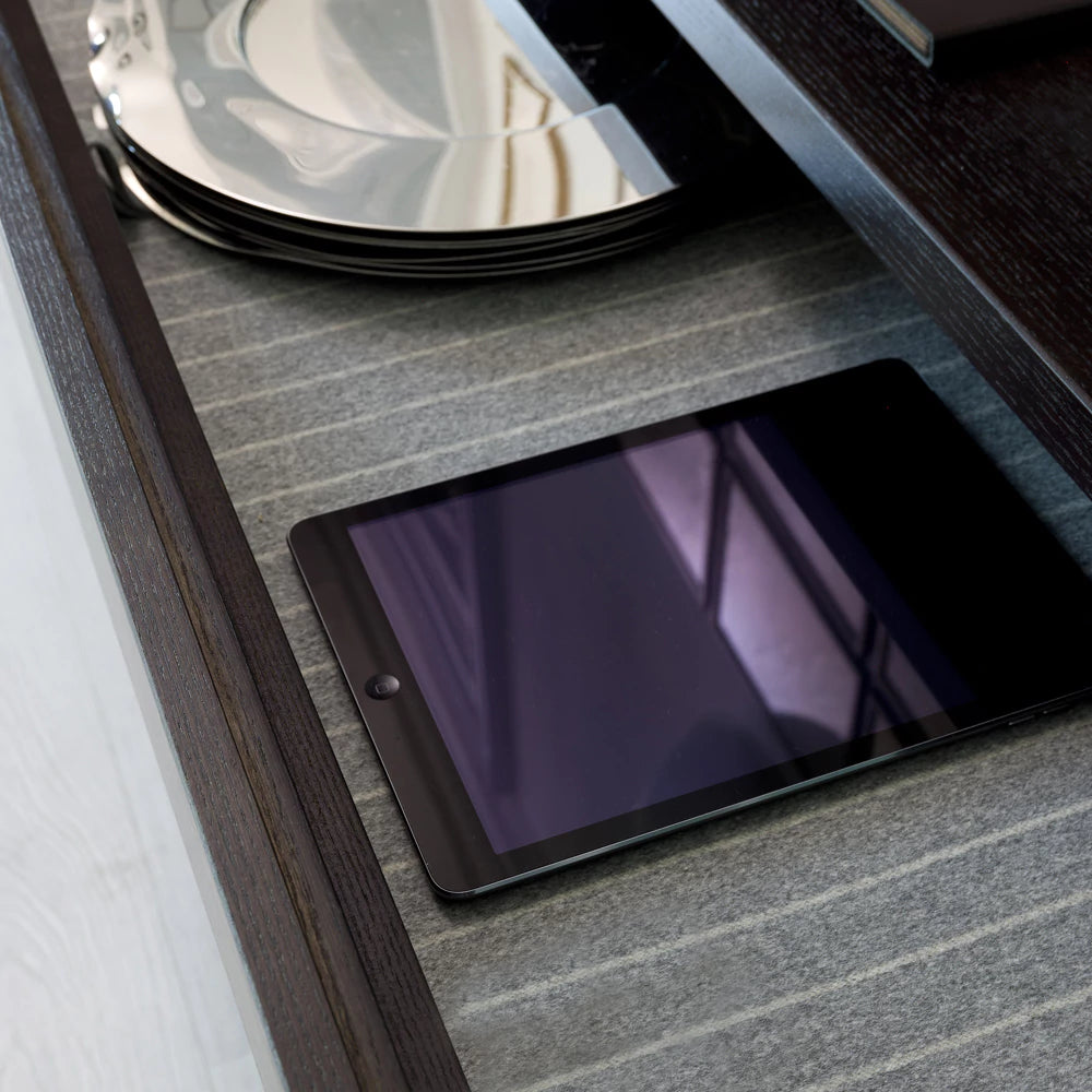 Italian Marble Topped Contemporary Sideboard