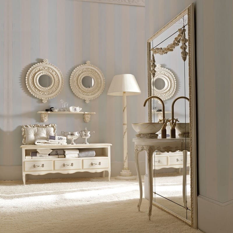 Italian Ornate 3-Drawer Cabinet