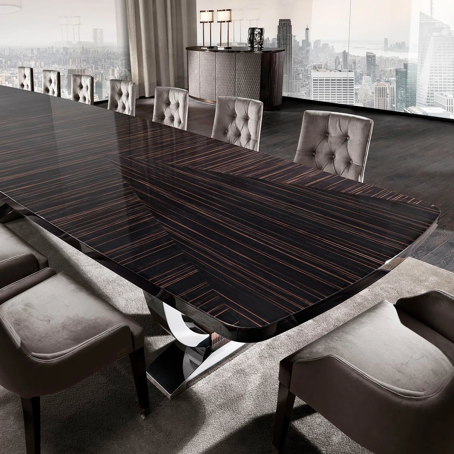 Large 6 Metre Italian Dining Table