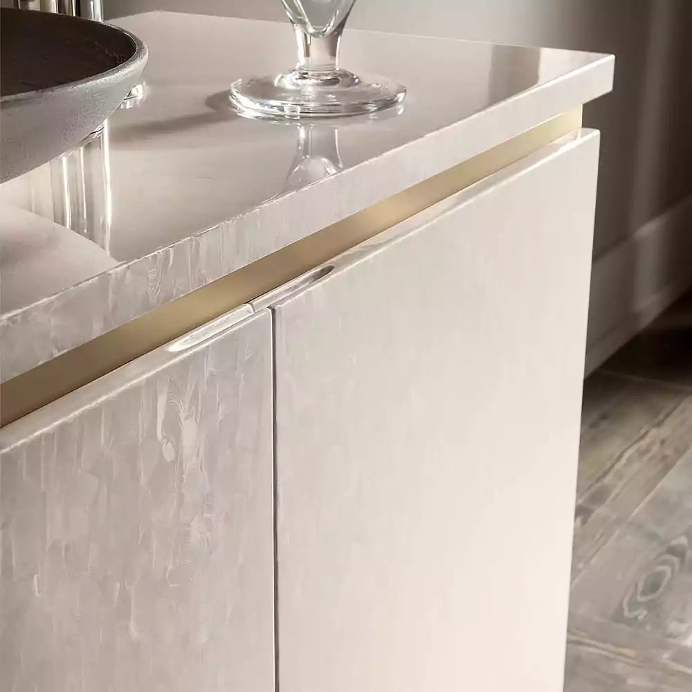 Luxury Designer Mother of Pearl Sideboard