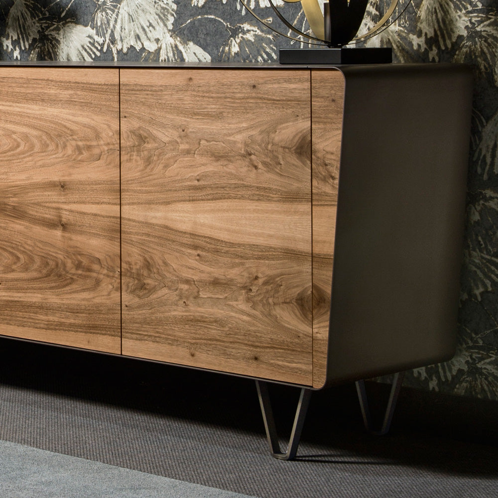 Mid-Century Style Walnut Sideboard