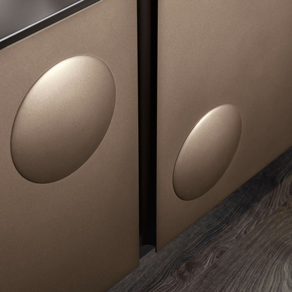 Modern Industrial 4-Door Sideboard