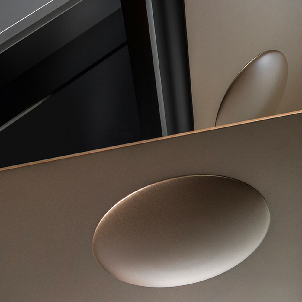 Modern Industrial 4-Door Sideboard