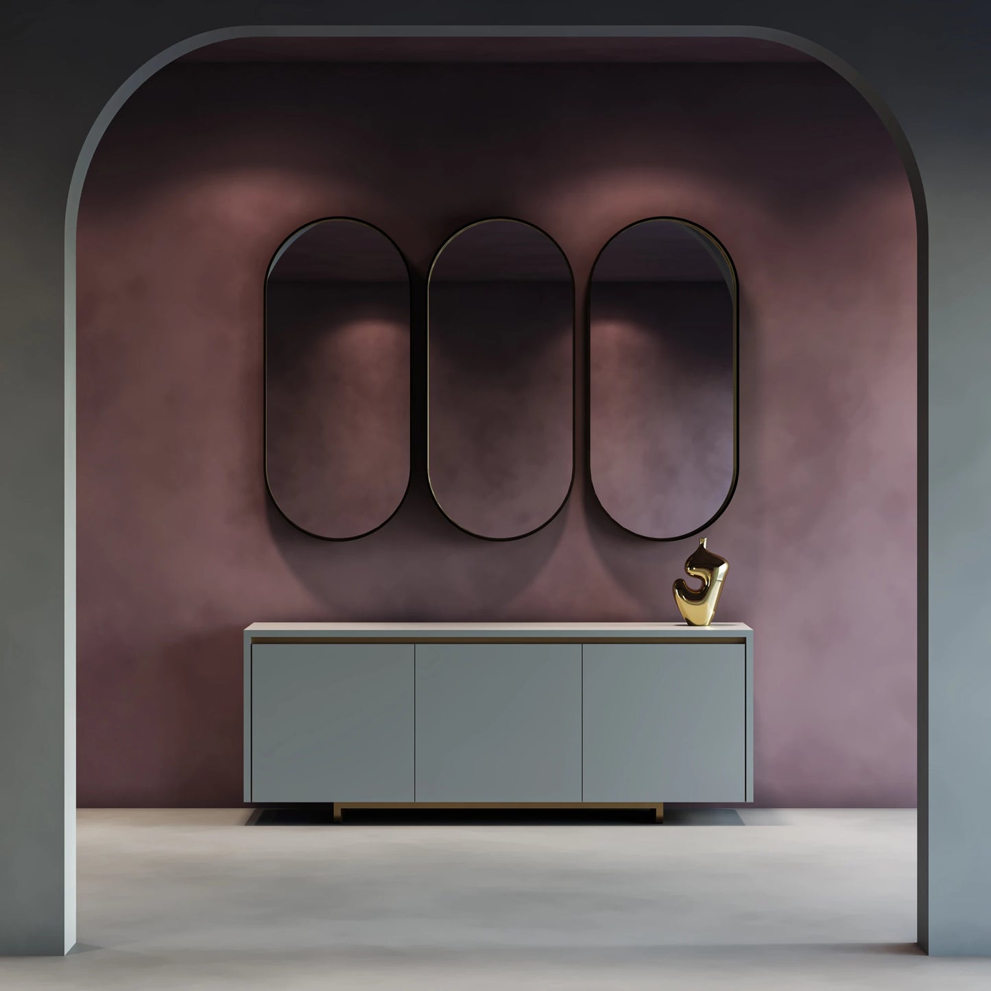 Modern Lacquered Sideboard