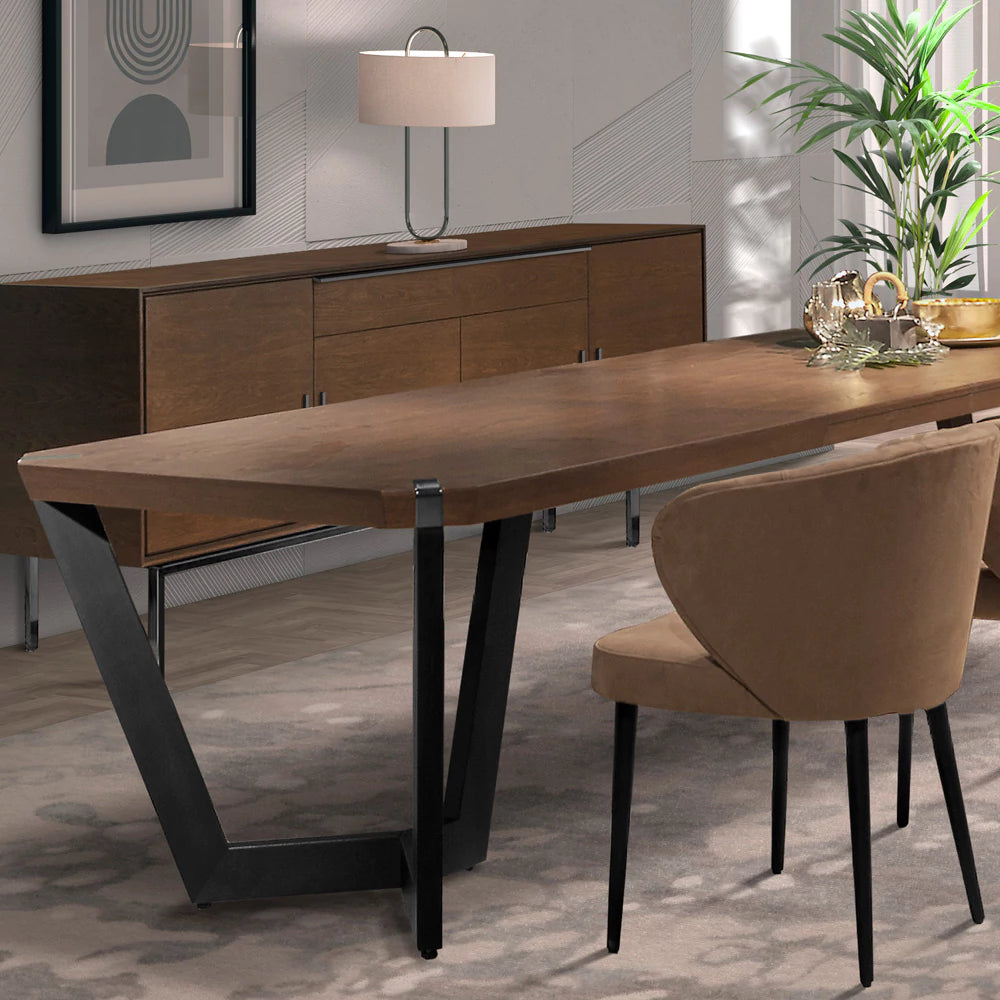 Modern Luxury Extendable Dining Table