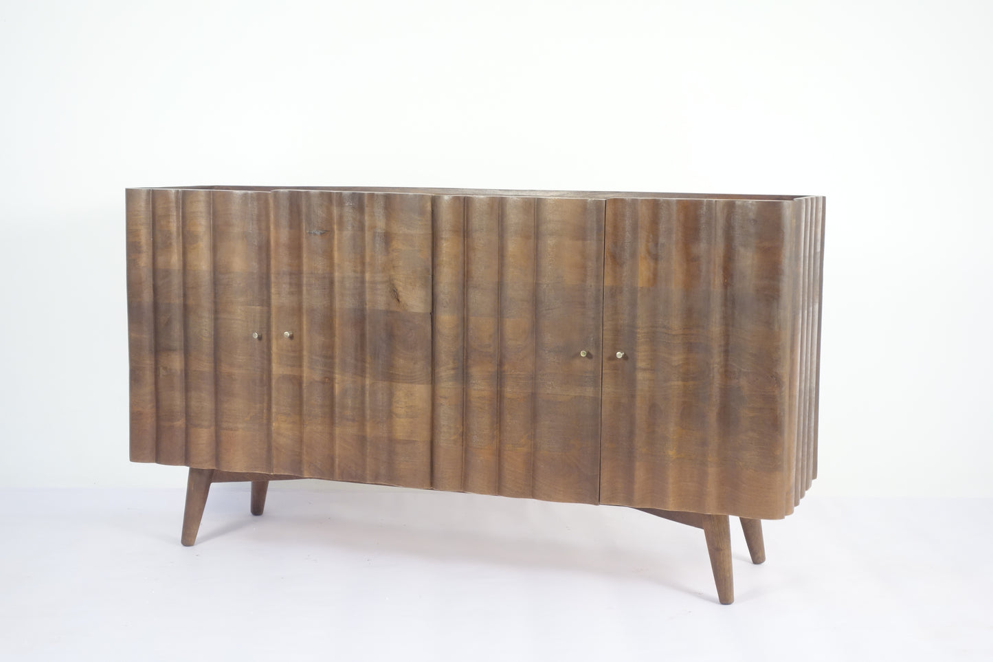 Solid Mango Indok Marble Top Sideboard