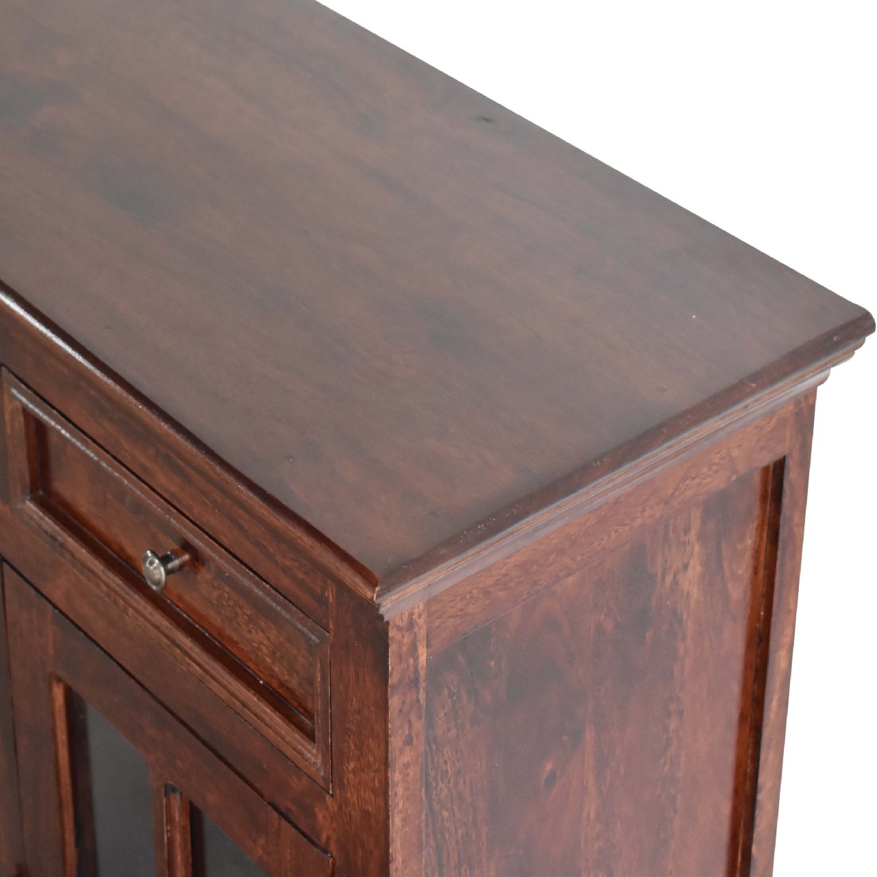 Solid Mango Large Cherry Glazed Sideboard