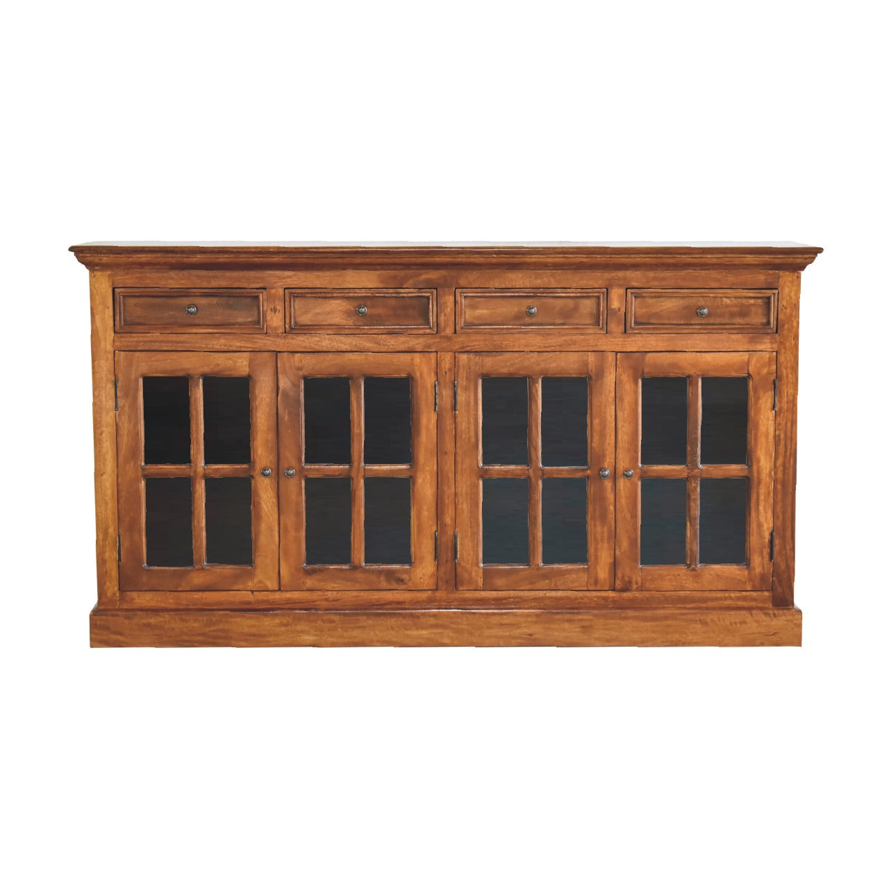 Solid Mango Large Glazed Sideboard