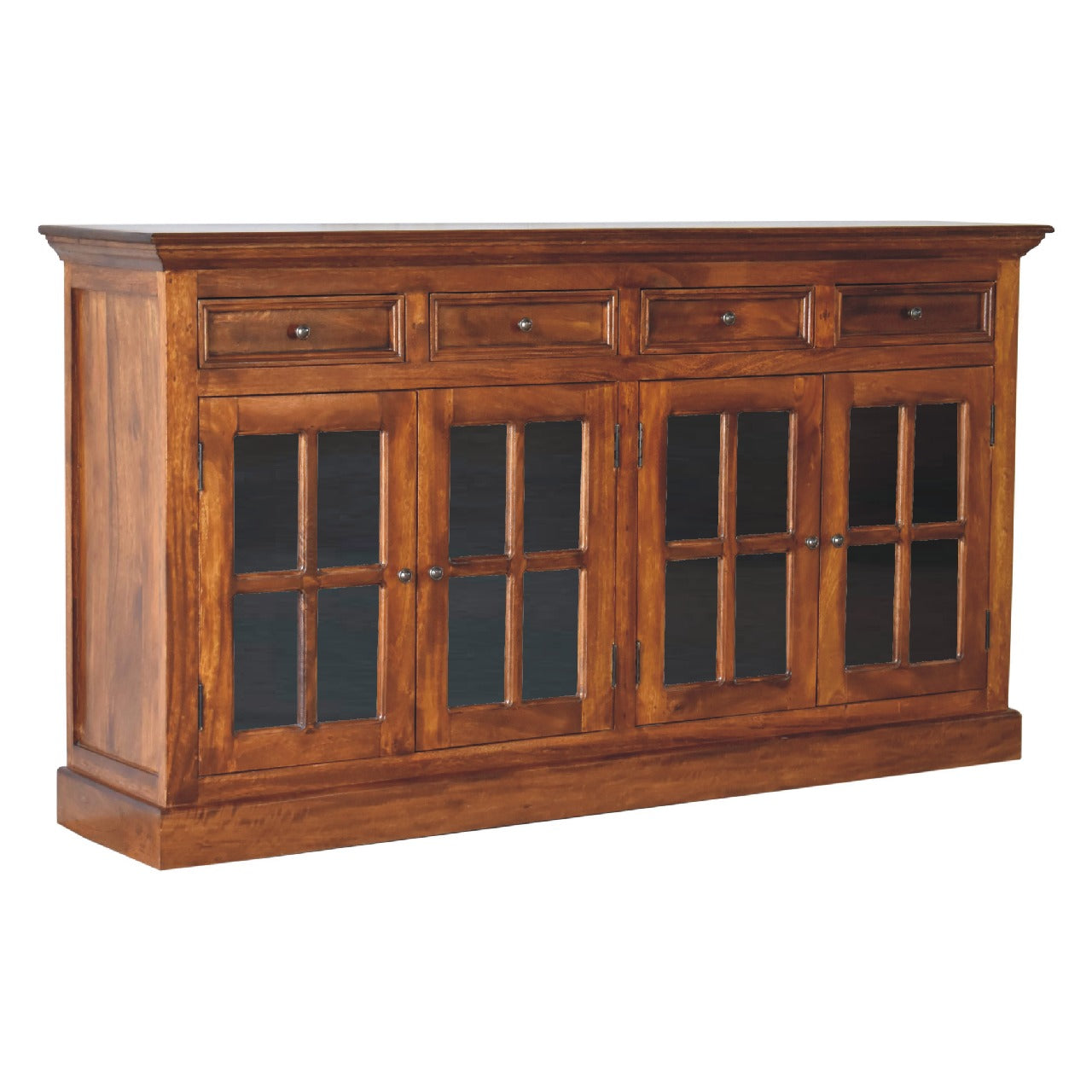 Solid Mango Large Glazed Sideboard