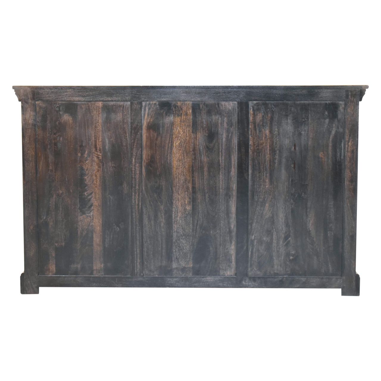 Solid Mango Regal Ash Black Rustic Sideboard