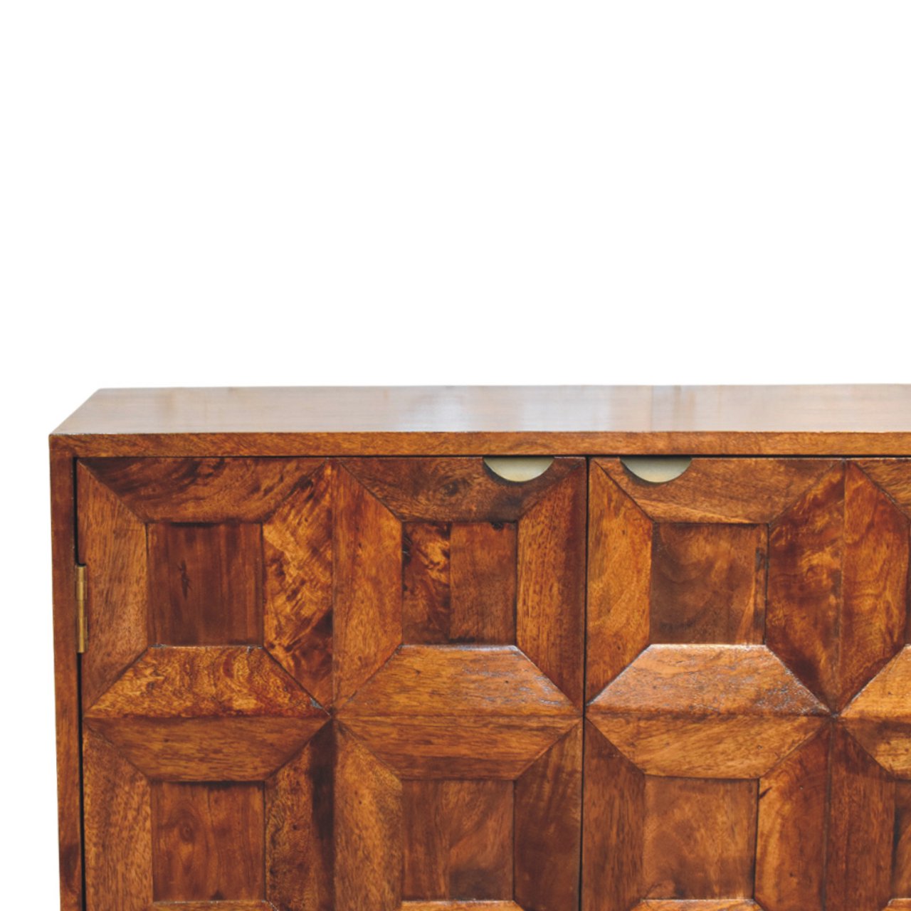 Solis Carved Chestnut Sideboard