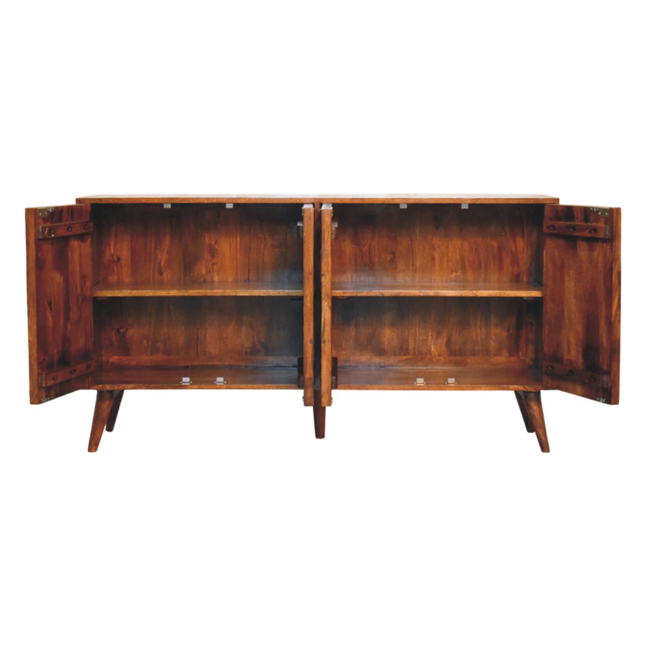 Solis Carved Chestnut Sideboard