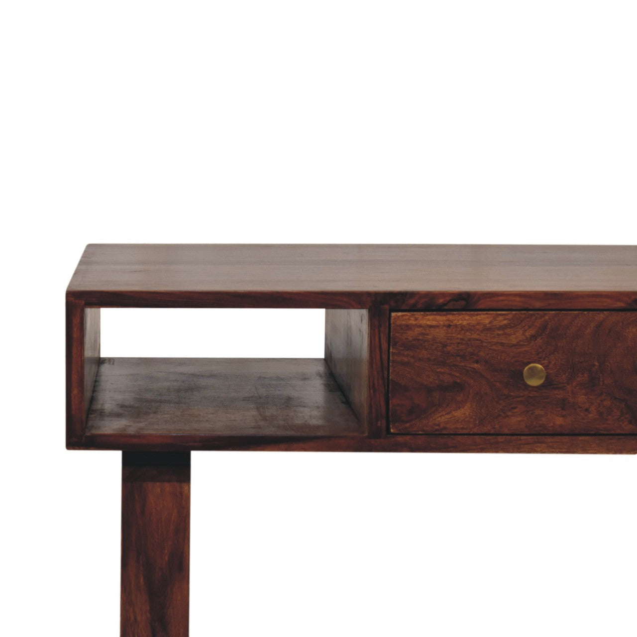 Tula Chestnut Finished Sheesham Wood Coffee Table