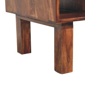 Tula Chestnut Finished Sheesham Wood Coffee Table